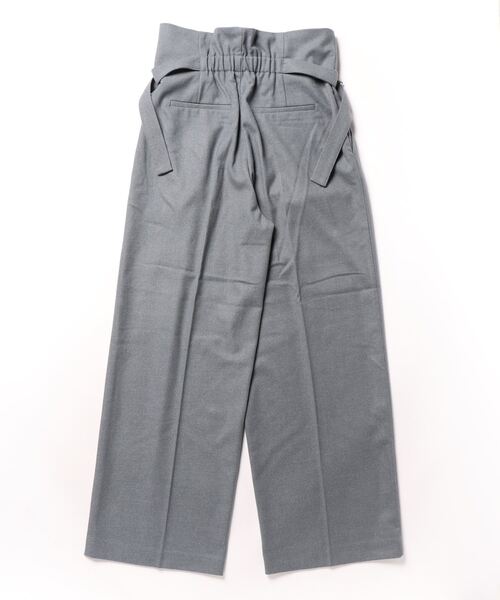 mysty woman（ミスティウーマン）の「サイドベルトストレートパンツ2 101959（その他パンツ・レディース・ブルー系その他/ベージュ/ブラウン・FREE）」の4枚目の写真