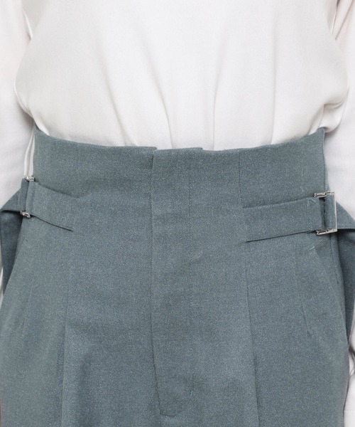 mysty woman（ミスティウーマン）の「サイドベルトストレートパンツ2 101959（その他パンツ・レディース・ブルー系その他/ベージュ/ブラウン・FREE）」の16枚目の写真