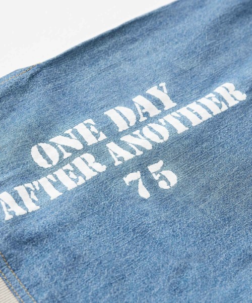 CUBE SUGAR（キューブシュガー）の「6.5オンスデニムボートネックチュニック（チュニック・レディース・ブルー系/ネイビー系・M）」の17枚目の写真