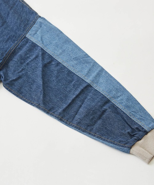 CUBE SUGAR（キューブシュガー）の「6.5オンスデニムボートネックチュニック（チュニック・レディース・ブルー系/ネイビー系・M）」の7枚目の写真