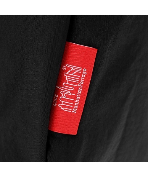 Manhattan Portage（マンハッタンポーテージ）の「Kings Crescent Bag Padded Nylon Taffeta（ショルダーバッグ・メンズ・ブラック/オリーブ・MEDIUM）」の11枚目の写真