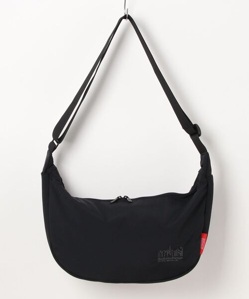 Manhattan Portage（マンハッタンポーテージ）の「Kings Crescent Bag Padded Nylon Taffeta（ショルダーバッグ・メンズ・ブラック/オリーブ・MEDIUM）」の15枚目の写真