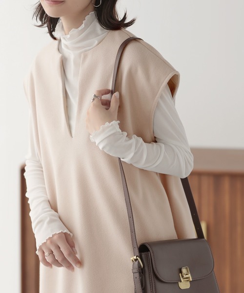 セール】サイドスリットロングジャンパースカート（ジャンパースカート