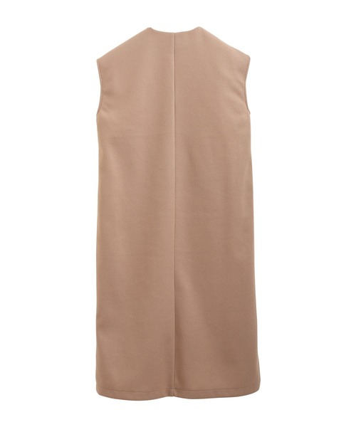 nouvellemoi（ヌーベルモイ）の「サイドスリットロングジャンパースカート（ジャンパースカート・レディース・ブラック/ベージュ/モカ/ブラウン・FREE）」の21枚目の写真