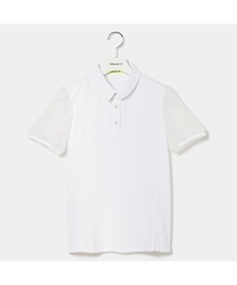 VIVA HEART（ビバハート）の「【VIVA HEART/GOLF】アイスタッチカノコシースルー半袖ポロ（ポロシャツ）」