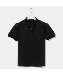 VIVA HEART（ビバハート）の「【VIVA HEART/GOLF】アイスタッチカノコシースルー半袖ポロ（ポロシャツ）」