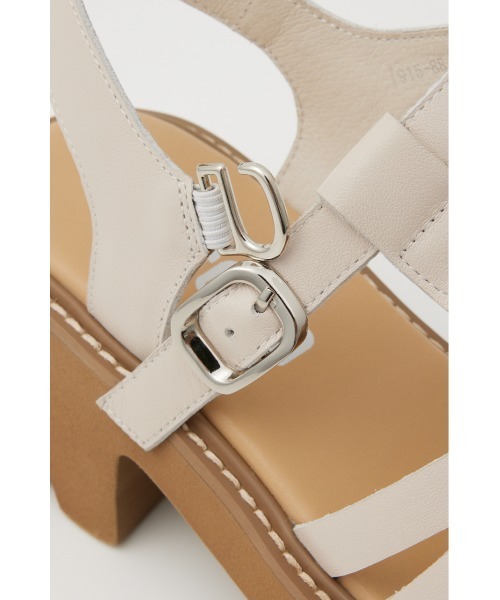 STACCATO(スタッカート)の「ネルトボリュームフィッシャーマン(サンダル・レディース・ホワイト/ブラック・23cm/23.5cm/24.5cm/24cm/22.5cm)」の16枚目の写真