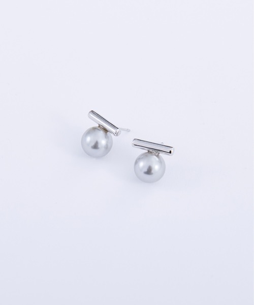 レビュー高評価の商品！ パールバーピアス/両耳用（ピアス（両耳用））｜Ellno Loset アクセサリー