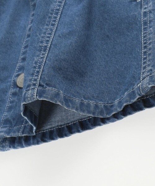 BRANSHES（ブランシェス）の「デニムスカート（デニムスカート・キッズ・オフホワイト/ブルー・110/100/90/150/120/130/140）」の11枚目の写真