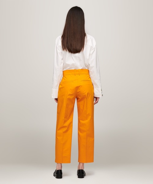 TOMMY HILFIGER(トミーヒルフィガー)の「【ESSENTIALS】スリムストレートコットンチノパンツ(チノパンツ・レディース・オレンジ・32inch/36inch/34inch)」の3枚目の写真
