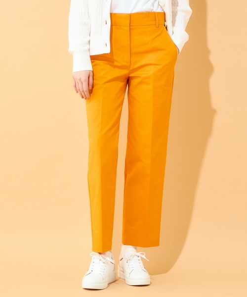 TOMMY HILFIGER(トミーヒルフィガー)の「【ESSENTIALS】スリムストレートコットンチノパンツ(チノパンツ・レディース・オレンジ・32inch/36inch/34inch)」の9枚目の写真