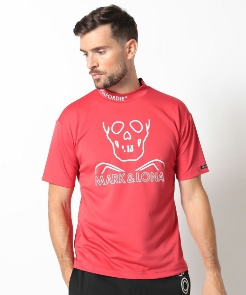 MARK＆LONA マークアンドロナ　2023年　モックネック　Tシャツ　メンズ 30%OFF】MARK&LONA マークアンドロナ Nerve Mock Tee | MEN