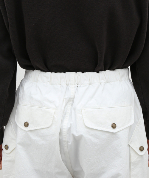 JOURNAL STANDARD（ジャーナルスタンダード）の「【GURANK×JOURNAL STANDARD / グランク】別注 Hill Work Uniform Trousers（カーゴパンツ・メンズ・ホワイト/ブラック系その他・LARGE/MEDIUM）」の15枚目の写真
