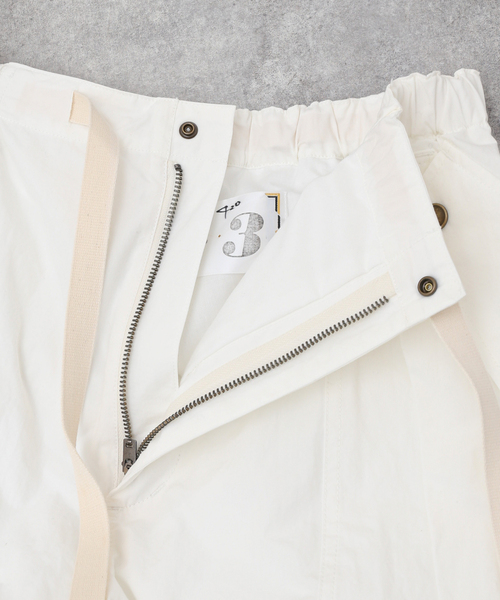JOURNAL STANDARD（ジャーナルスタンダード）の「【GURANK×JOURNAL STANDARD / グランク】別注 Hill Work Uniform Trousers（カーゴパンツ・メンズ・ホワイト/ブラック系その他・LARGE/MEDIUM）」の8枚目の写真