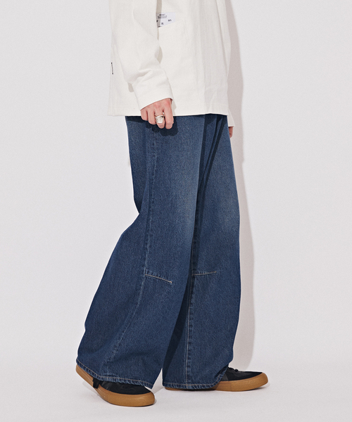 【セール】SUPER BAGGY デニム（デニムパンツ）｜B.C STOCK（ベーセーストック）