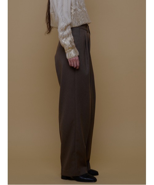 AMAIL（アマイル）の「Jaefun wide pants（その他パンツ・レディース・ブラック/グレー/ブラウン・S/M）」の9枚目の写真