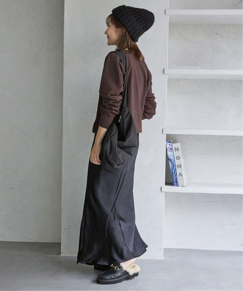 SLOBE citron.(スローブシトロン)の「《追加2》SLOBE citron. Nylon shoulder BAG(ショルダーバッグ・レディース・ブラック/ホワイト・FREE)」の16枚目の写真