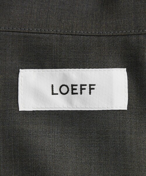 LOEFF（ロエフ）の「＜LOEFF＞トロピカルウール サファリシャツ 