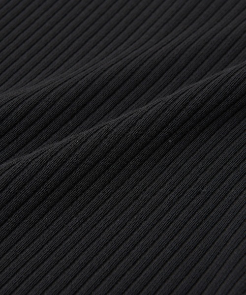 RIVE DROITE(リヴドロワ)の「ゴブソデUネックリブワンピース(ワンピース・レディース・ブラック/ホワイト系その他・40/36/38)」の18枚目の写真