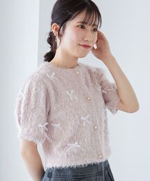 MAJESTIC LEGON | ふわふわリボントップス(その他トップス)