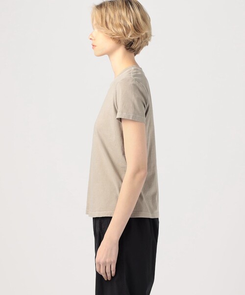 JAMES PERSE(ジェームスパース)の「ベーシック クルーネックTシャツ WLJ3114(Tシャツ/カットソー・レディース・ライトベージュ・0/1/2)」の4枚目の写真
