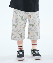 kladskap | 恐竜総柄６分丈パンツ(スウェットパンツ)