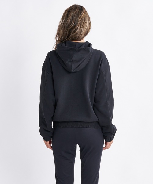 ROXY(ロキシー)の「UNITE HOODIE/ロキシーUVカットハーフジップパーカー・フーディー(パーカー・レディース・ブラック/ピンク/ナチュラル・SMALL/MEDIUM/LARGE)」の4枚目の写真