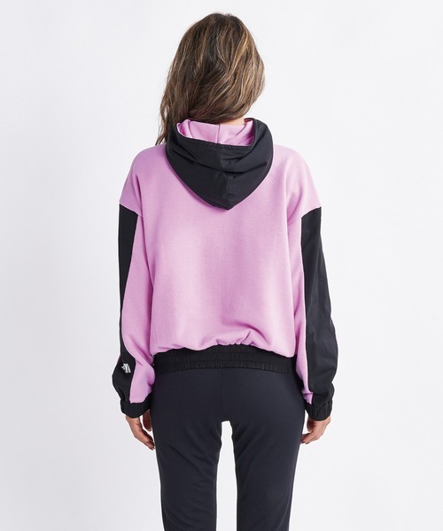 ROXY(ロキシー)の「UNITE HOODIE/ロキシーUVカットハーフジップパーカー・フーディー(パーカー・レディース・ブラック/ピンク/ナチュラル・SMALL/MEDIUM/LARGE)」の9枚目の写真