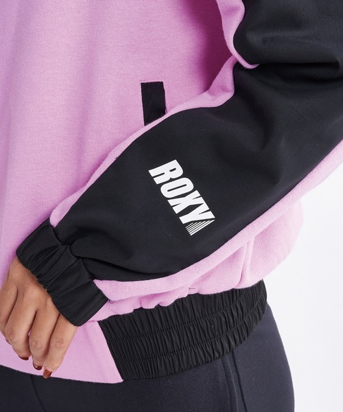 ROXY(ロキシー)の「UNITE HOODIE/ロキシーUVカットハーフジップパーカー・フーディー(パーカー・レディース・ブラック/ピンク/ナチュラル・SMALL/MEDIUM/LARGE)」の11枚目の写真