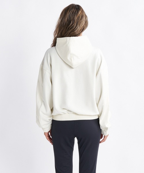 ROXY(ロキシー)の「UNITE HOODIE/ロキシーUVカットハーフジップパーカー・フーディー(パーカー・レディース・ブラック/ピンク/ナチュラル・SMALL/MEDIUM/LARGE)」の8枚目の写真