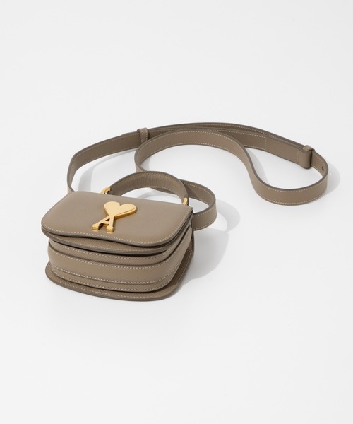 AMI PARIS NANO PARIS PARIS BAG アミ パリス グレインレザー ナノ