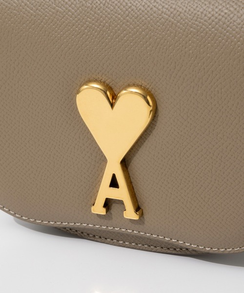 AMI PARIS NANO PARIS PARIS BAG アミ パリス グレインレザー ナノ