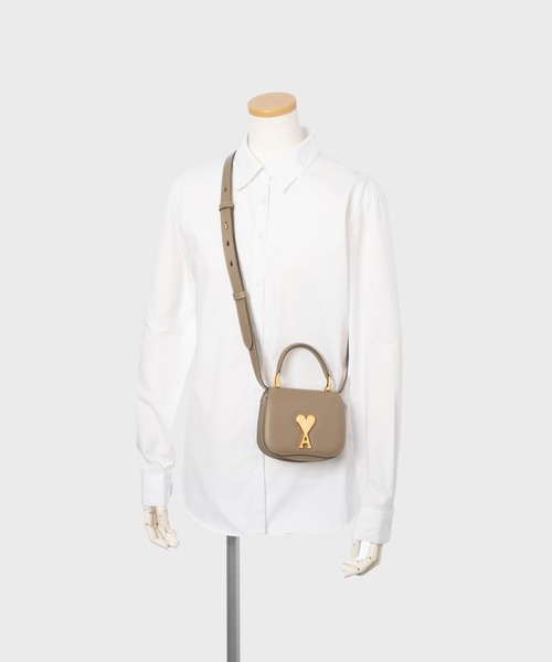 AMI PARIS NANO PARIS PARIS BAG アミ パリス グレインレザー ナノ