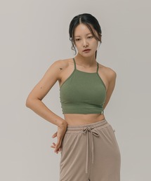 minsobi（ミンソビ）の「ホルターブラトップ ヨガブラトップ（キャミソール）」