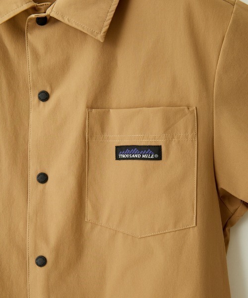 THOUSAND MILE（サウザンドマイル）の「[THOUSAND MILE/サウザンド マイル] 別注 サマーバケーション ワイドパンツセットアップ（セットアップ・レディース・チャコール/ネイビー/ブラック/カーキ・F）」の14枚目の写真