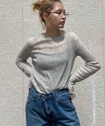 シアー」に該当するトップス（グレー/灰色系）ファッション通販