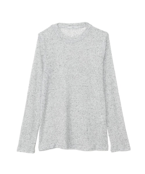 Ada.(エイダ)の「【紫外線・日焼け対策にも!】メランジ シアー ロングスリーブ カットソー(Tシャツ/カットソー・レディース・ブラック/グレー/ホワイト/グリーン/ブラウン/ライトブルー・M/L)」の10枚目の写真