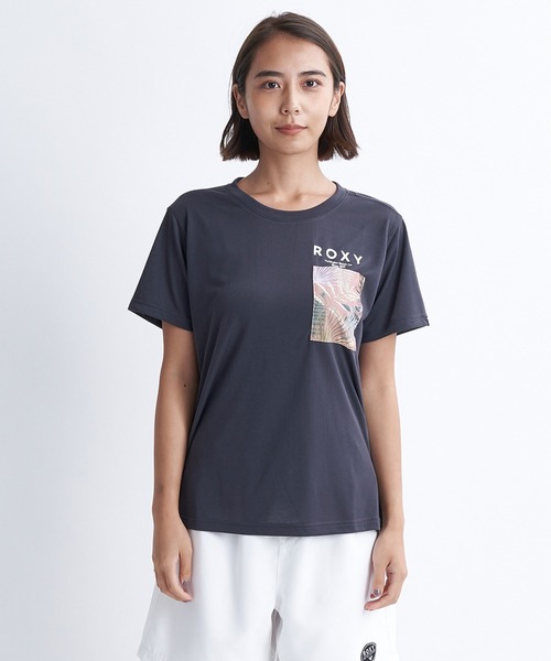 セール】SIMPLY BOTANICAL S/S/ロキシー半袖ラッシュガード(水着
