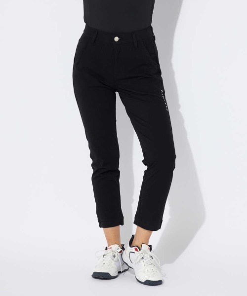 FILA GOLF(フィラゴルフ )の「【FILA GOLF/フィラゴルフ】レディースストレッチクロップドパンツ ゴルフ 接触冷感(その他パンツ・レディース・ブラック/ベージュ/ネイビー・MEDIUM/LARGE/X-LARGE/SMALL)」の6枚目の写真