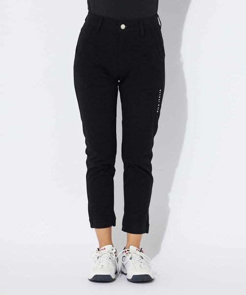 FILA GOLF(フィラゴルフ )の「【FILA GOLF/フィラゴルフ】レディースストレッチクロップドパンツ ゴルフ 接触冷感(その他パンツ・レディース・ブラック/ベージュ/ネイビー・MEDIUM/LARGE/X-LARGE/SMALL)」の7枚目の写真
