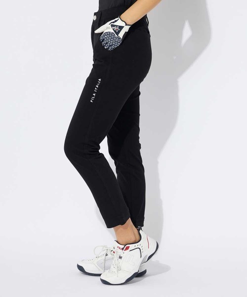 FILA GOLF(フィラゴルフ )の「【FILA GOLF/フィラゴルフ】レディースストレッチクロップドパンツ ゴルフ 接触冷感(その他パンツ・レディース・ブラック/ベージュ/ネイビー・MEDIUM/LARGE/X-LARGE/SMALL)」の8枚目の写真