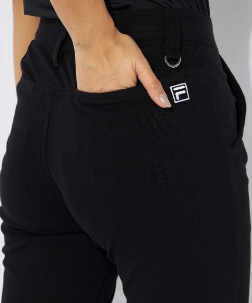 FILA GOLF(フィラゴルフ )の「【FILA GOLF/フィラゴルフ】レディースストレッチクロップドパンツ ゴルフ 接触冷感(その他パンツ・レディース・ブラック/ベージュ/ネイビー・MEDIUM/LARGE/X-LARGE/SMALL)」の12枚目の写真