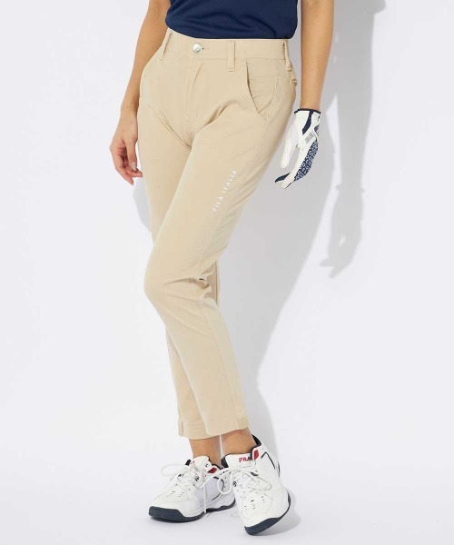 FILA GOLF(フィラゴルフ )の「【FILA GOLF/フィラゴルフ】レディースストレッチクロップドパンツ ゴルフ 接触冷感(その他パンツ・レディース・ブラック/ベージュ/ネイビー・MEDIUM/LARGE/X-LARGE/SMALL)」の15枚目の写真