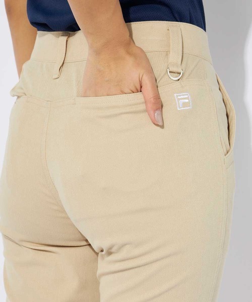 FILA GOLF(フィラゴルフ )の「【FILA GOLF/フィラゴルフ】レディースストレッチクロップドパンツ ゴルフ 接触冷感(その他パンツ・レディース・ブラック/ベージュ/ネイビー・MEDIUM/LARGE/X-LARGE/SMALL)」の21枚目の写真