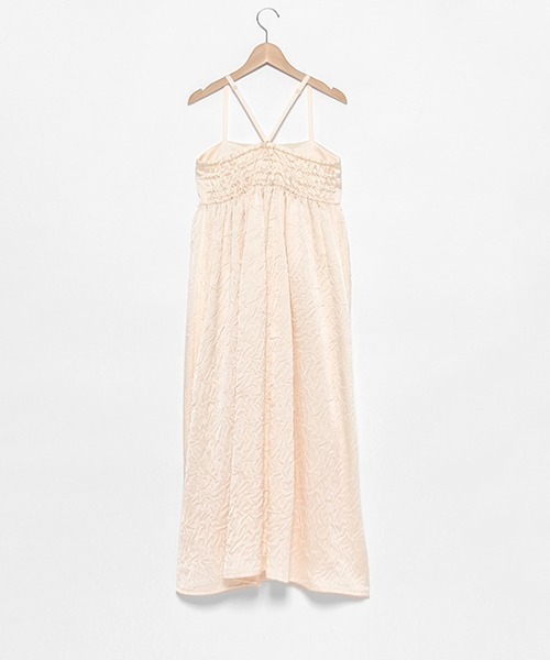 petit main LIEN（プティマインリアン）の「【LADIES】キャミワンピース（ワンピース・レディース・オフホワイト/ブラック/ベージュ・FREE）」の8枚目の写真