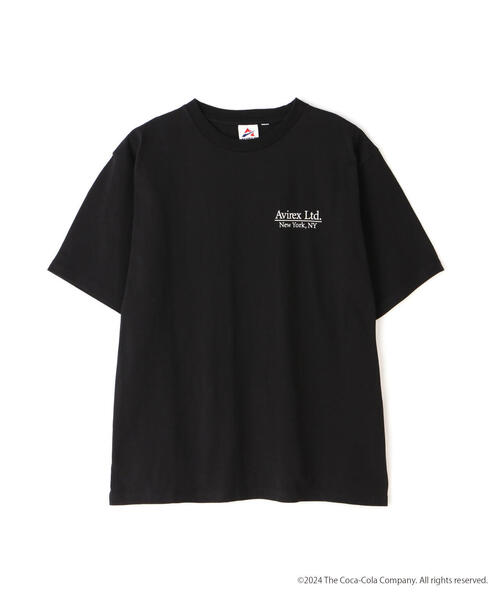 AVIREX（アヴィレックス）の「AVIREX / Coca-Cola 90s PHOTO T-SHIRT（Tシャツ/カットソー・メンズ・ブラック/ホワイト・MEDIUM/LARGE/X-LARGE/XX-LARGE）」の6枚目の写真