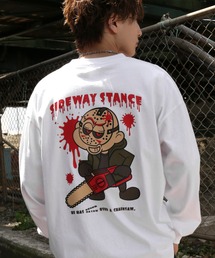 SIDEWAY STANCE（サイドウェイスタンス）の「【SIDEWAY STANCE】オリジナル グラフィック プリント ロンT（Tシャツ/カットソー）」