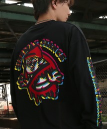 SIDEWAY STANCE（サイドウェイスタンス）の「【SIDEWAY STANCE】オリジナル グラフィック プリント ロンT（Tシャツ/カットソー）」