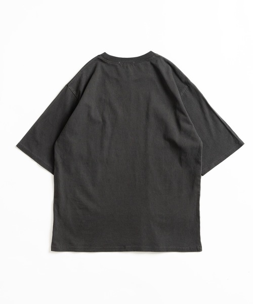 MUHET（ミュエータ）の「トモジロゴピグメントTシャツ（Tシャツ/カットソー・レディース・チャコールグレー/イエロー系その他/ネイビー・MEDIUM/X-LARGE）」の20枚目の写真