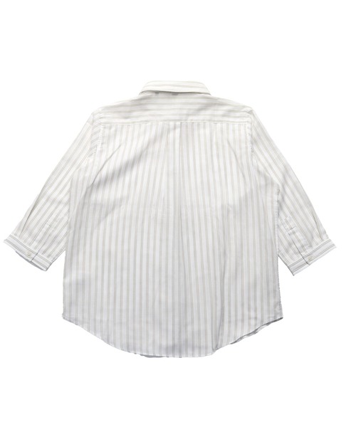 Pitta Re:)(ピッタリ)の「【Pitta Re:)】ふわっとガーゼシャツ 七分袖 綿100% レディースカジュアルシャツ(シャツ/ブラウス・レディース・ベージュ系2・LL/L/S/M)」の2枚目の写真